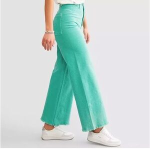 Billabong Women's 31 Free Fall Corduroy Wide Leg Straight Jean